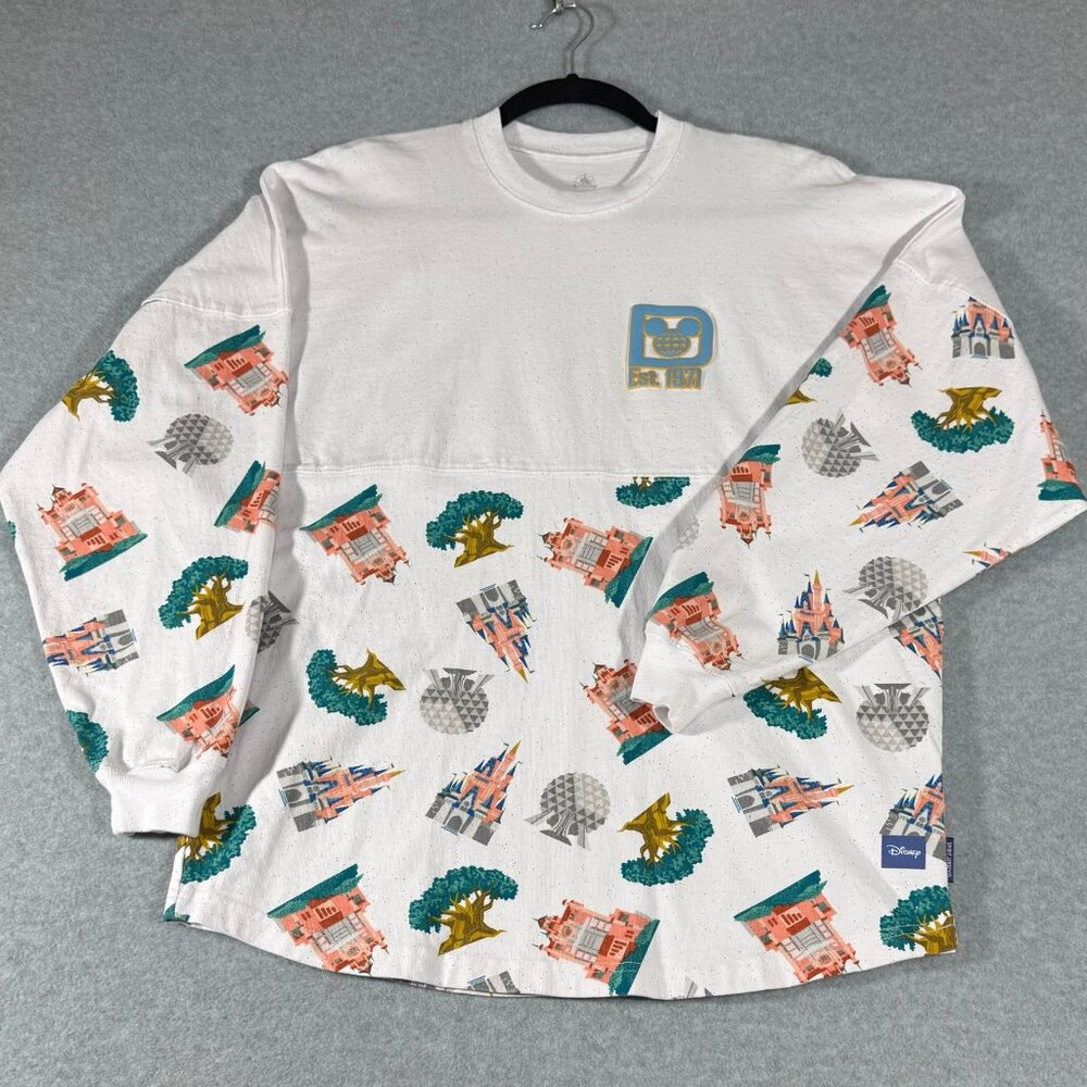 Disney Spirit Jersey Walt Disney World All Over Print Size S